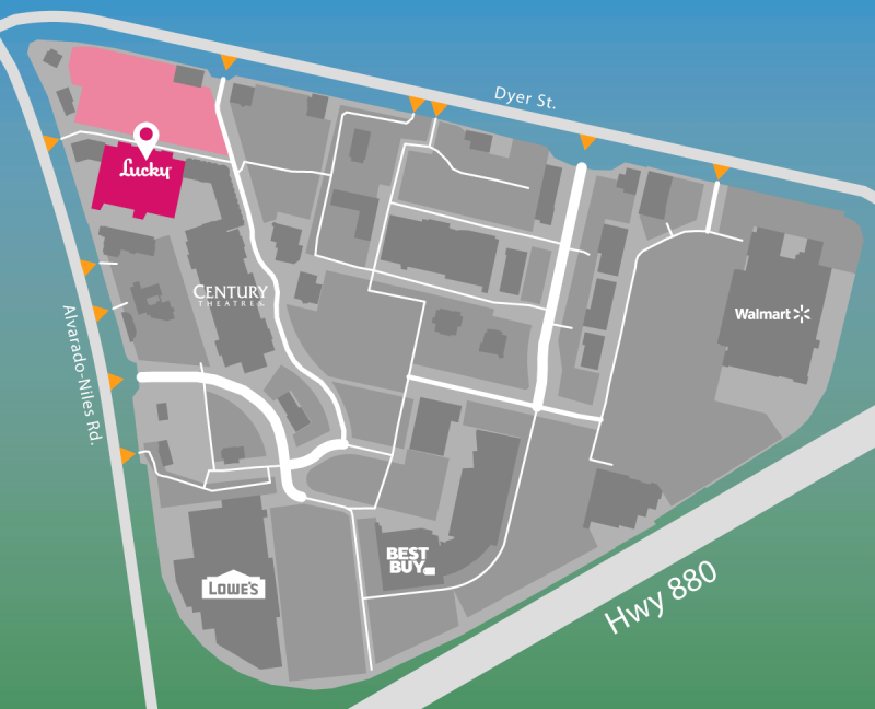 Parking map of Lucky.