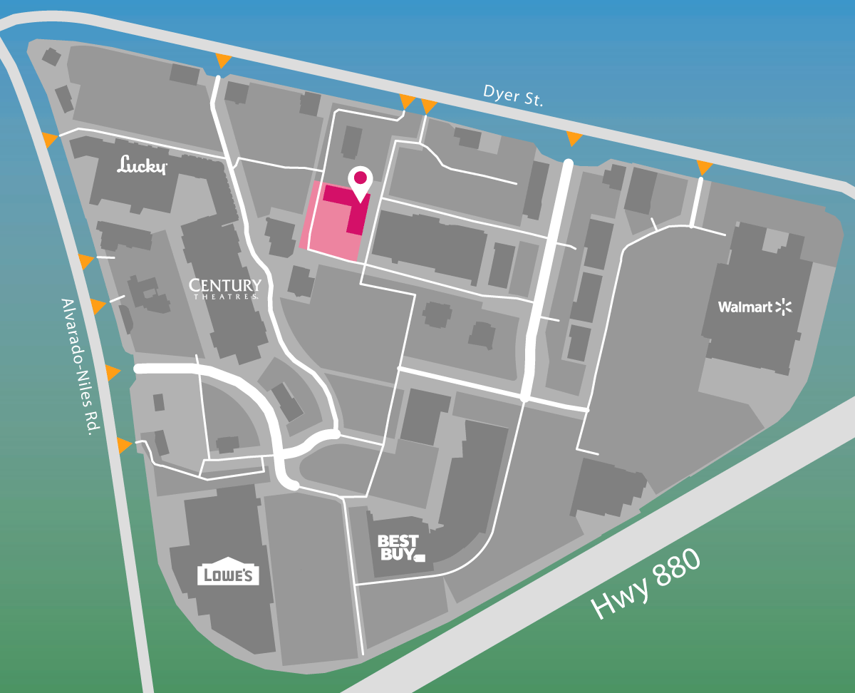Parking map for Extended Stay America.